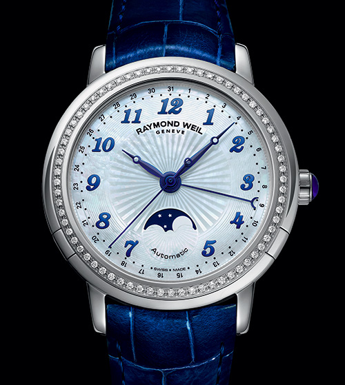 RAYMOND WEIL the Lady Maestro Phase de Lune | WatchMobile7